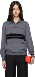 Commission Gray Dad Polo