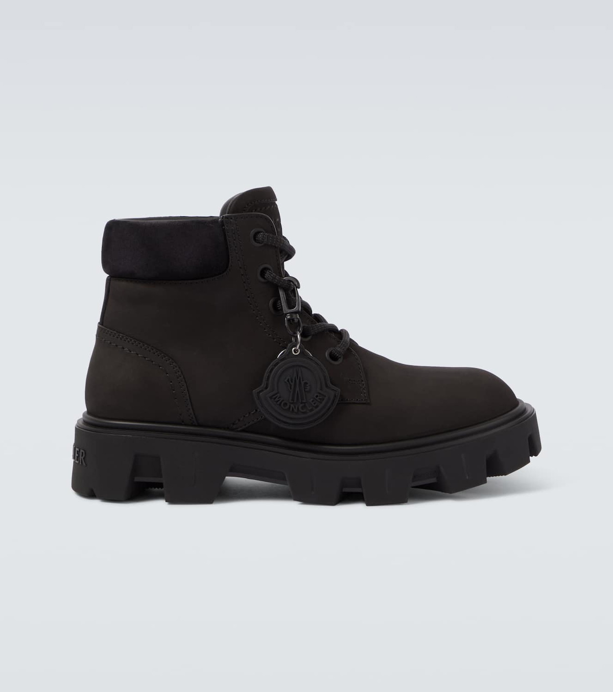 Moncler Peak City leather ankle boots