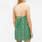 Rotate Women's Sunday Fine Jacquard Maxi Dress in Classic Green Combi