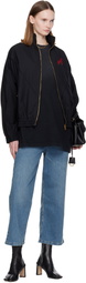 WILLY CHAVARRIA Black Ruff Rider Track Jacket