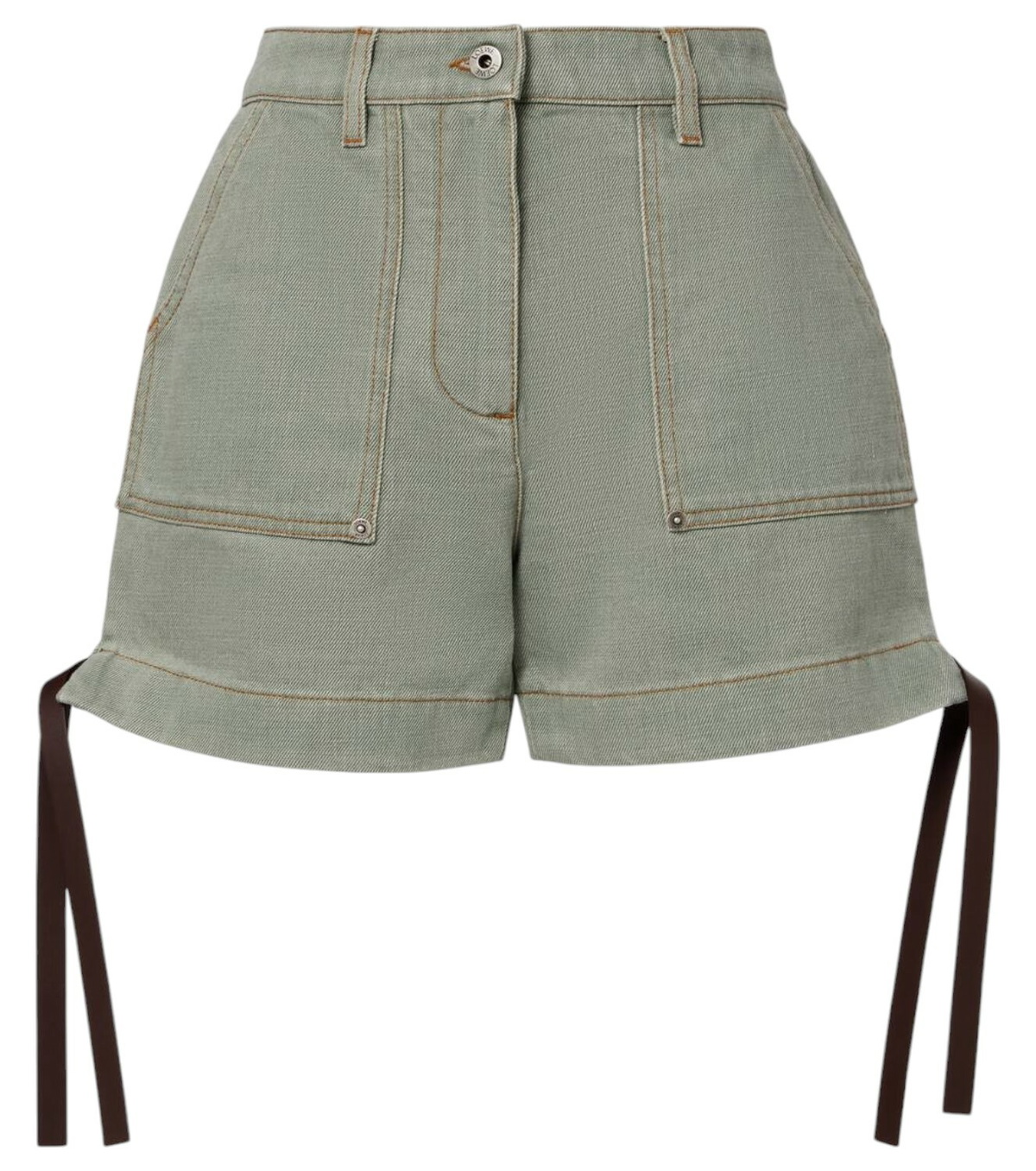 ショーツ LOEWE SAND LEATHER SHORTS Loewe Loewe Women Sand Leather Shorts | luosophy | REVERSIBLE