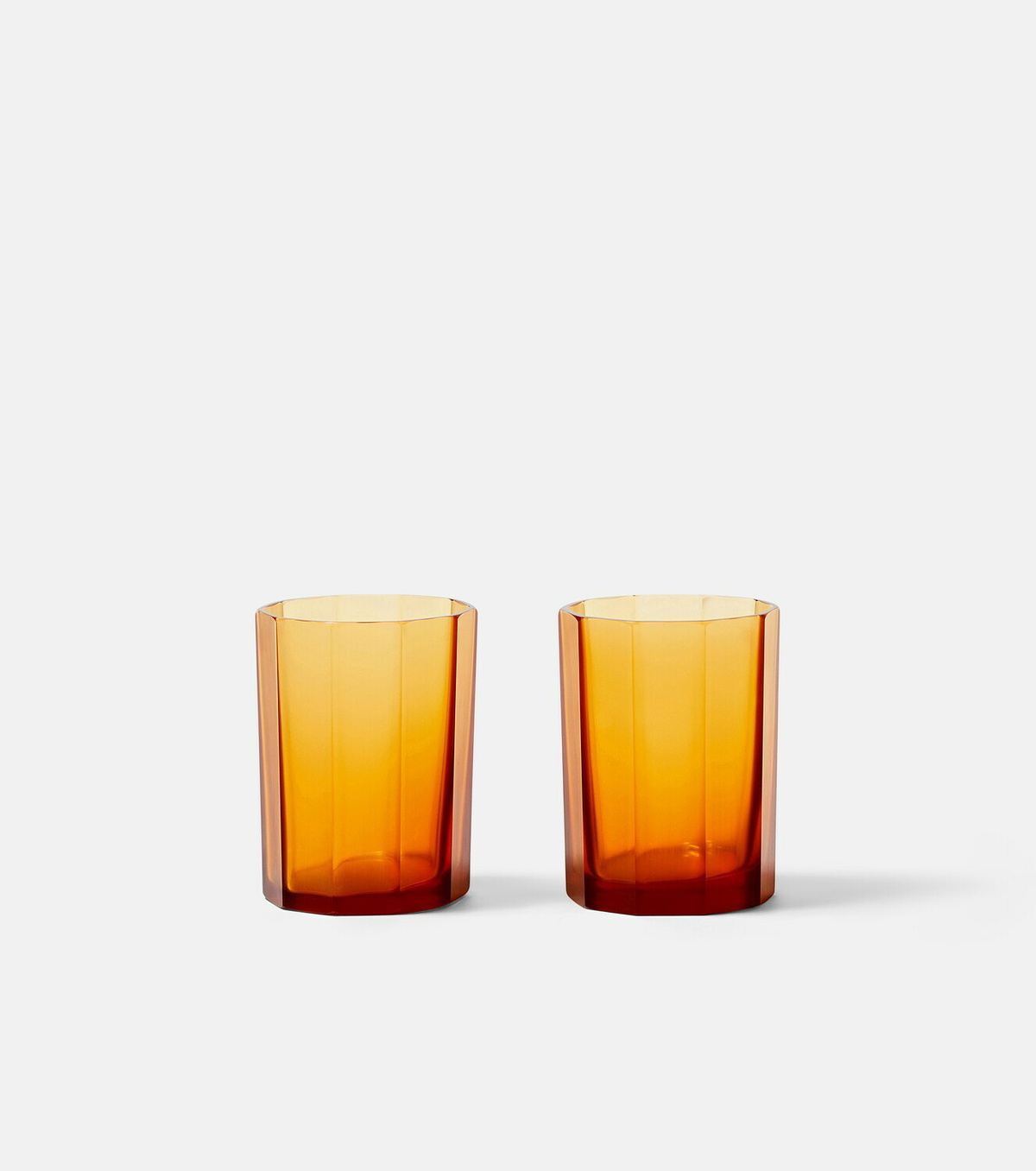NasonMoretti Dodeca set of 2 glass tumblers