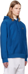 Carhartt Work In Progress Blue American Script Hoodie