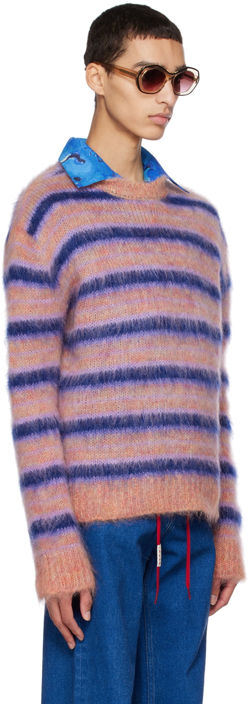 Marni Pink Striped Sweater