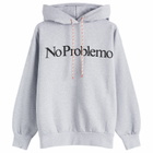 No Problemo Men's Hoodie in Grey Marl
