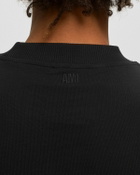 Ami Paris Ami De Coeur Longsleeve T Shirt Black Longsleeves
