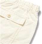 Albam - Shoreway Cotton-Twill Drawstring Shorts - Ecru