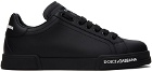 Dolce & Gabbana Black Hardware Sneakers