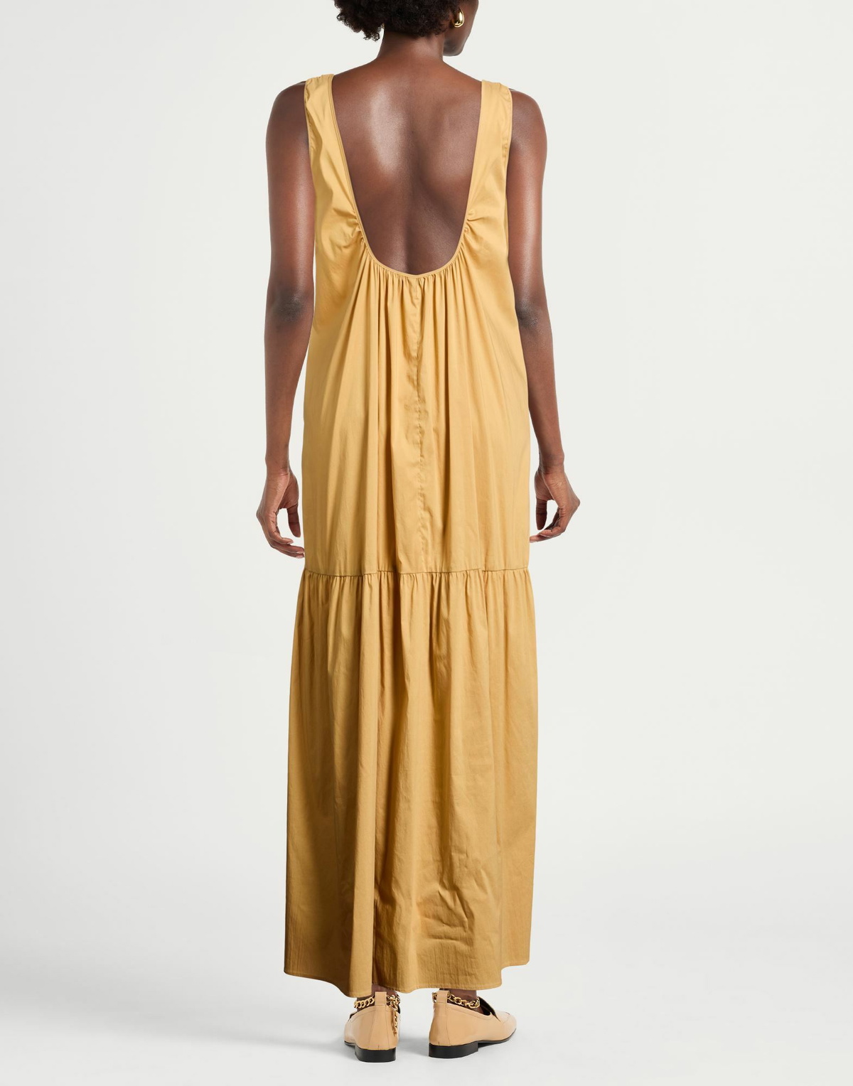 Jijil Womens Maxi dress Mustard