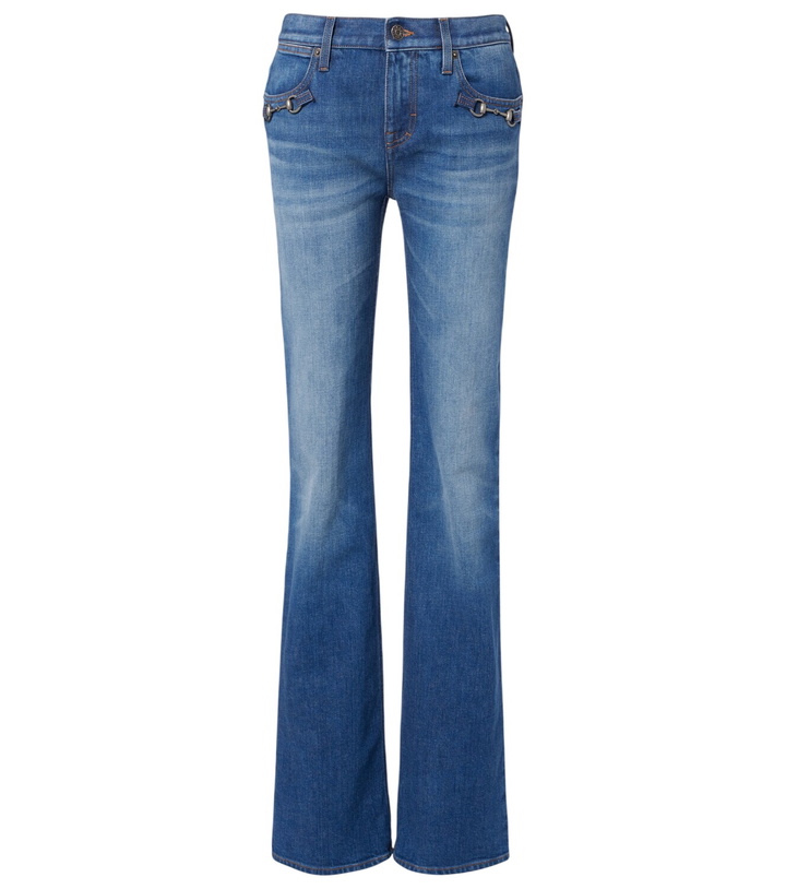 Photo: Gucci Horsebit flared jeans