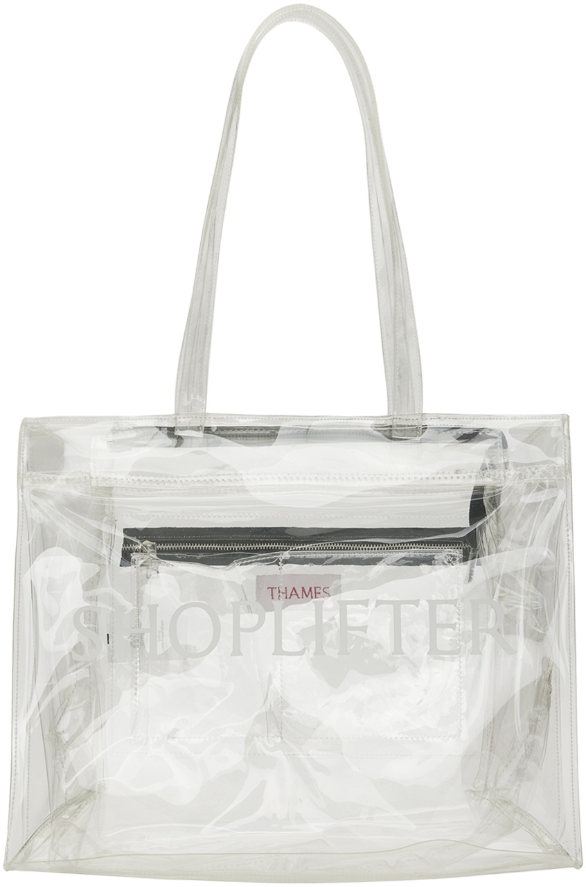 Thames MMXX. Transparent 'Shoplifter' Tote