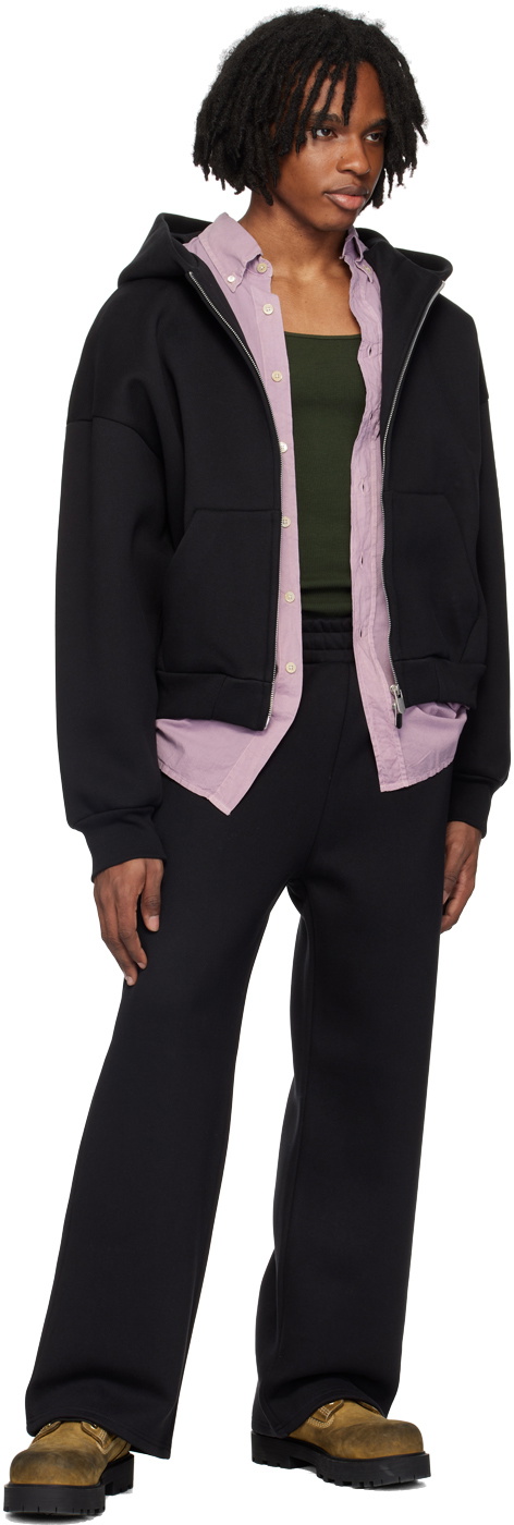 Seventh Black V2 Zipped Hoodie Seventh