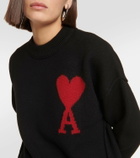 Ami Paris Ami de Cœur wool sweater