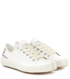 Maison Margiela - Tabi logo canvas low-top sneakers