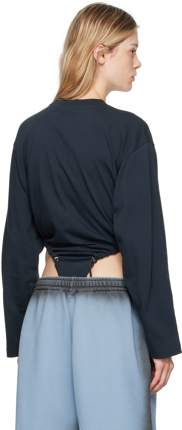 Y/Project Black Pinched Logo Bodysuit