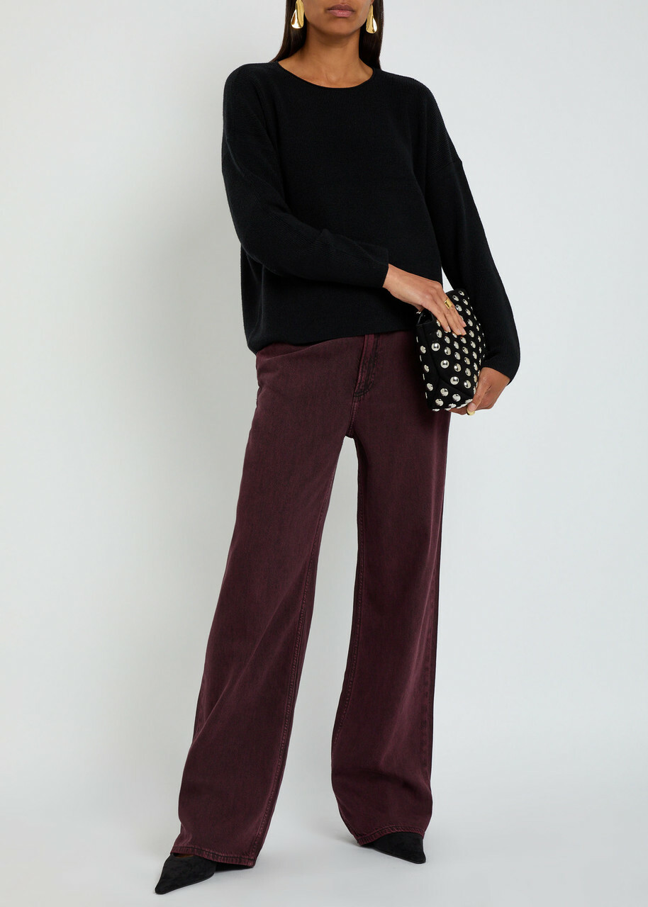 Eileen Fisher Wool-knit Jumper Black