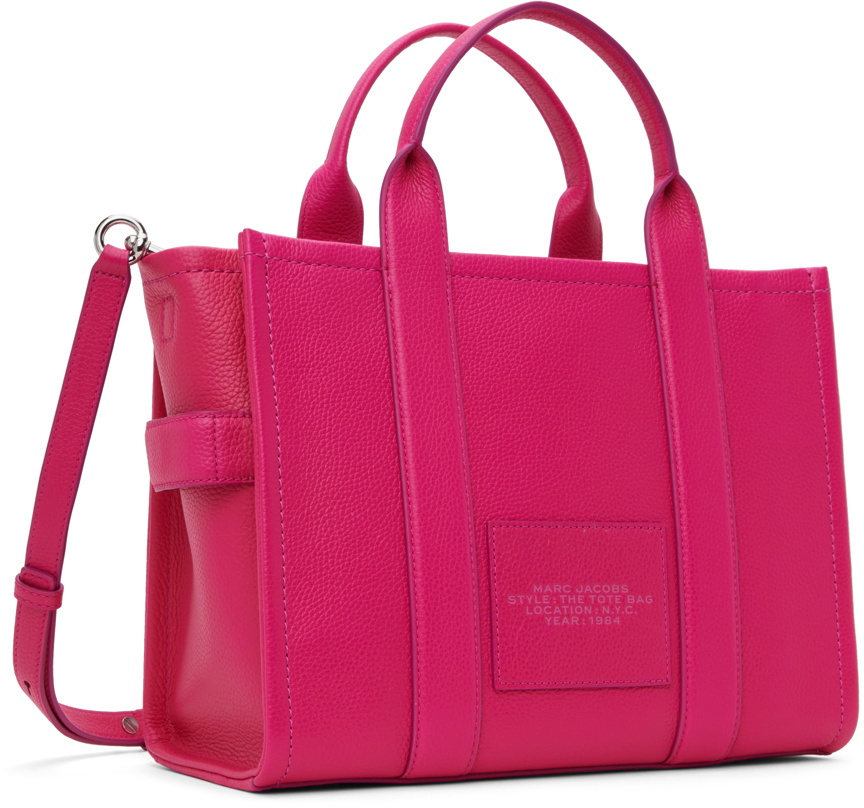 Marc Jacobs Pink The Leather Medium Tote Marc Jacobs Marc Jacobs Pink The Leather Medium Tote Marc Jacobs