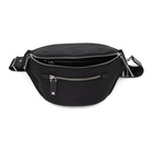 Valentino Black Valentino Garavani VLTN Strap Waist Bag