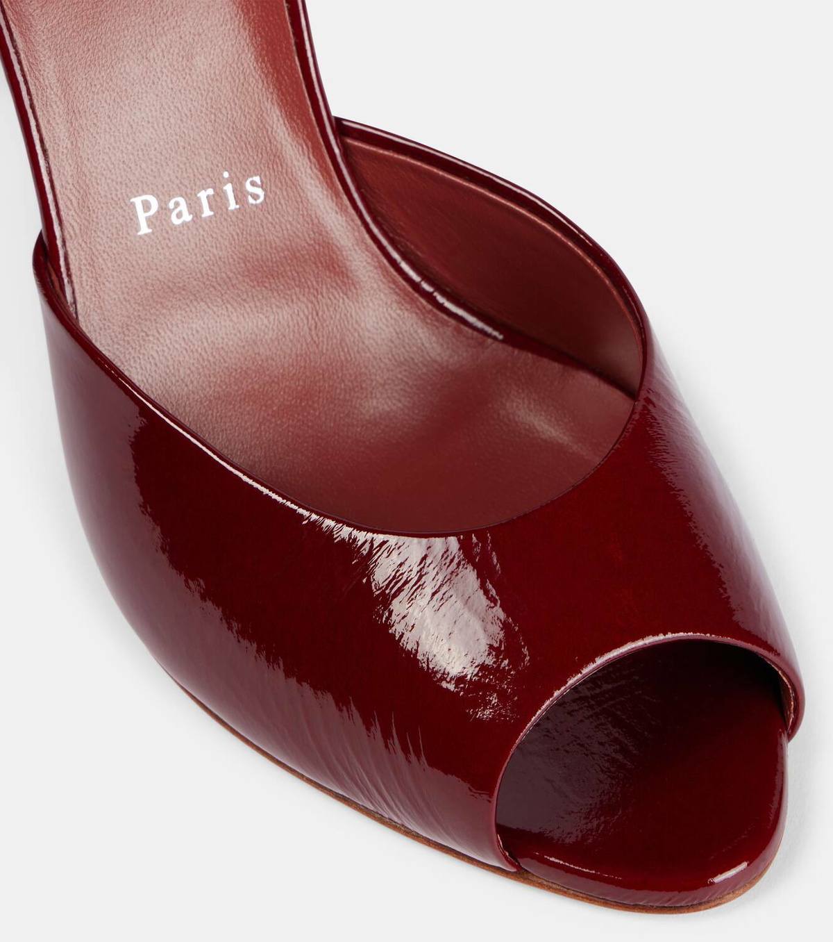 【Christian Louboutin】 Me Dollyレザーミュール Me Dolly - 55 mm Mules - Lamb nappa leather - Black - Women