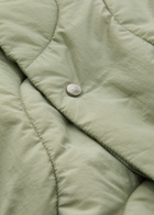 Varley Fabia Quilted Nylon Jacket Light Green