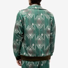 Needles Men's Poly Jaquard Track Jacket in Native