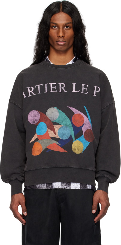 Photo: le PÈRE Black Antonio Carrau Edition Carrau Sweatshirt