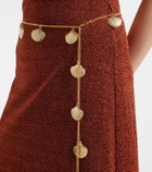 Oséree Lumière belted maxi dress