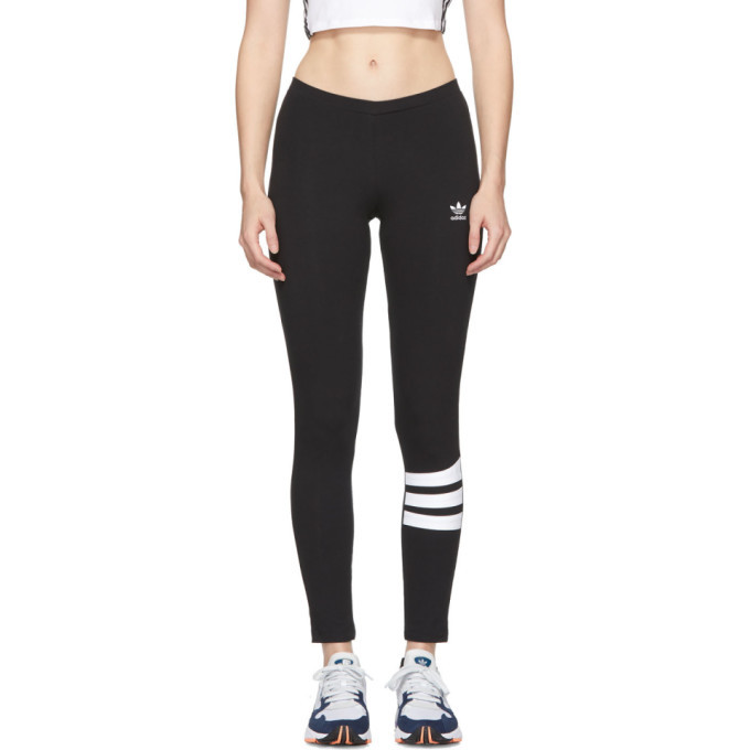 Photo: adidas Originals Black Logo Leggings