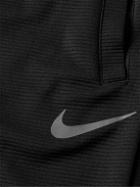 Nike Training - Pro Tapered Ribbed Dri-FIT Fleece Sweatpants - Black