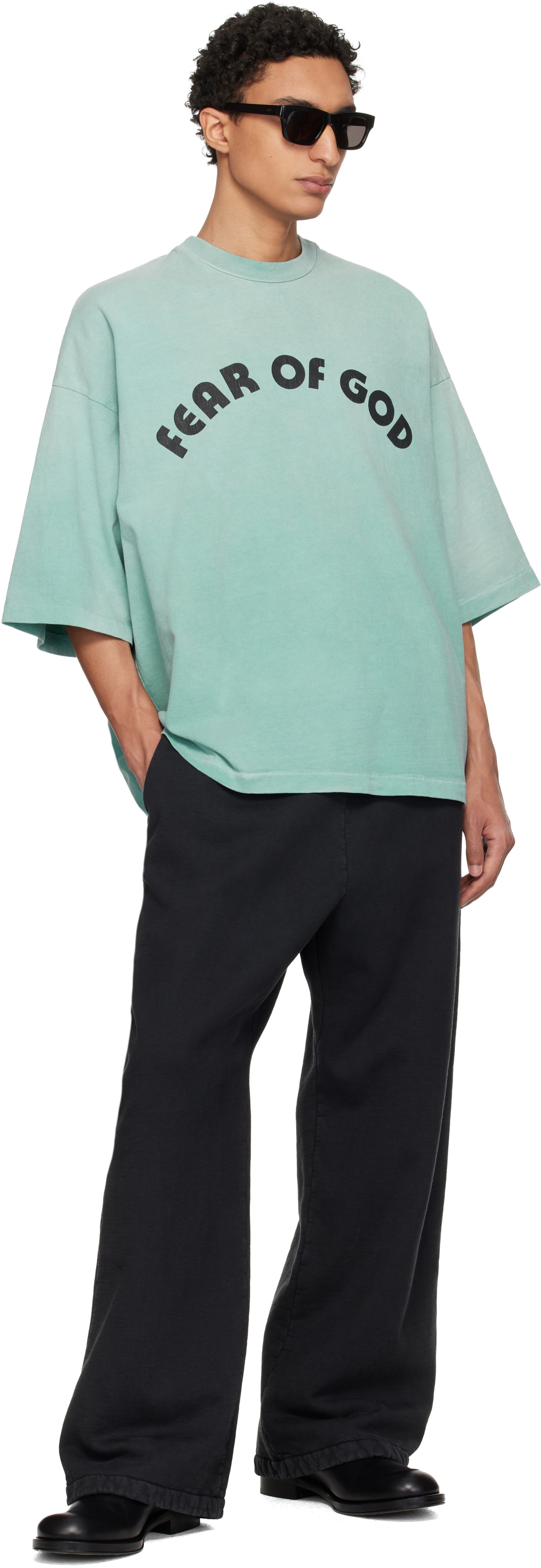 Fear of God Blue 'Fear Of God 26' T-shirt