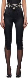 Dilara Findikoglu Black Regeneration Capri Trousers