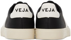 VEJA Black Campo Sneakers