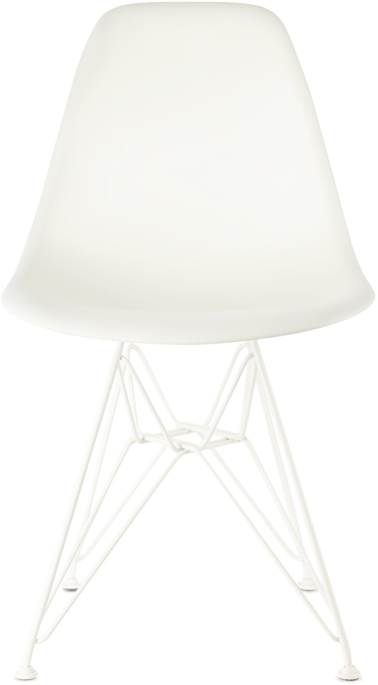Herman Miller® White Eames Molded Fiberglass Side Chair
