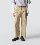 Studio Nicholson Sorte cotton wide-leg pants