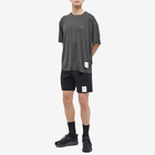 Satisfy Men's Pigment Dyed Auralight Logo T-Shirt in Pigment Black