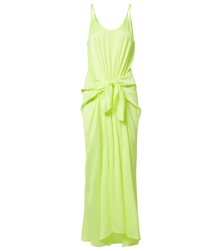 Photo: JW Anderson Gathered silk midi dress