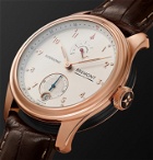 Bremont - Supersonic Limited Edition Hand-Wound 43mm 18-Karat Rose Gold and Alligator Watch, Ref. No. 85/100 - Silver