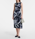 Erdem Bloom Mini sequined top-handle bag