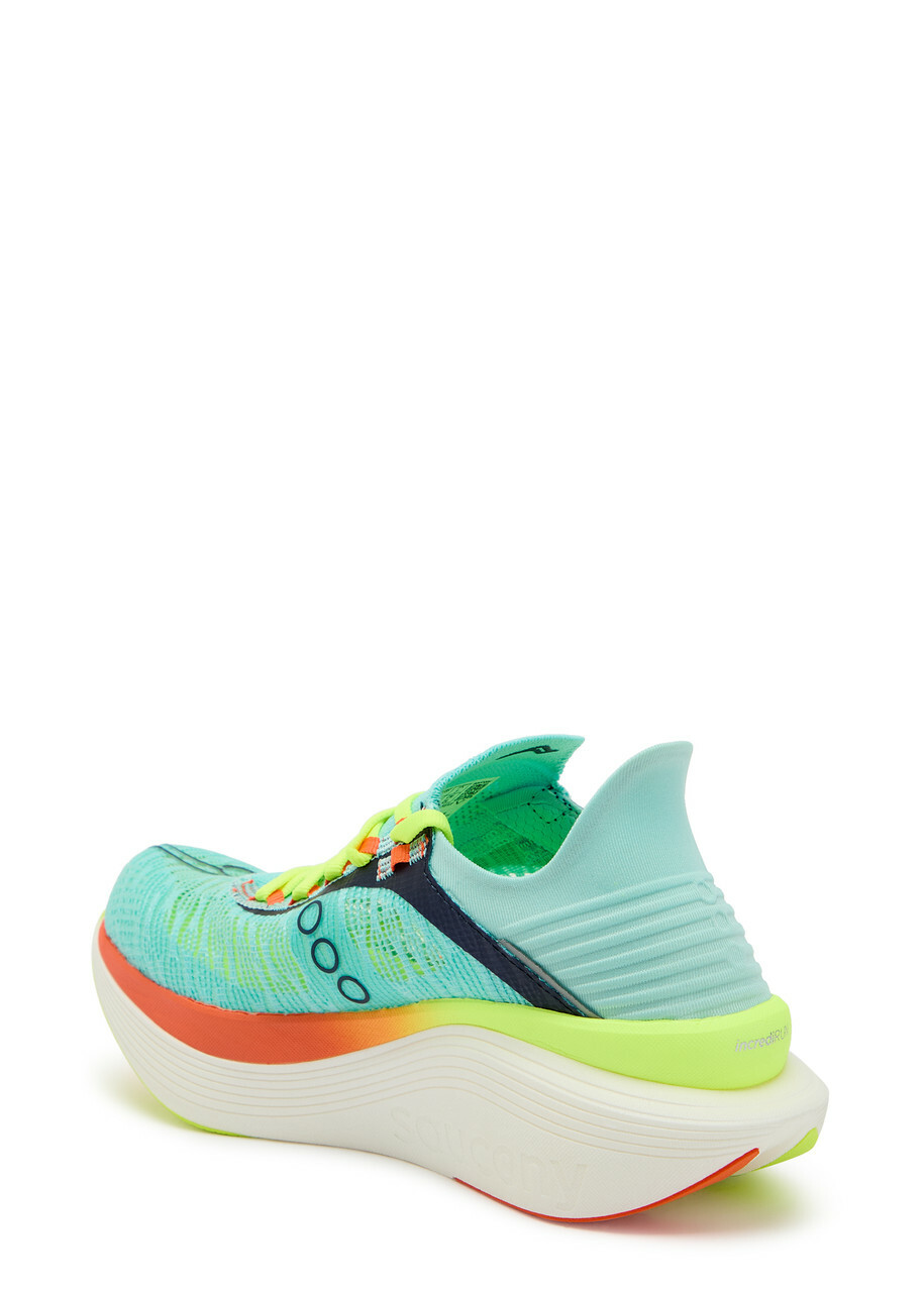 Saucony Endorphin Elite 2 Panelled Mesh Sneakers Blue