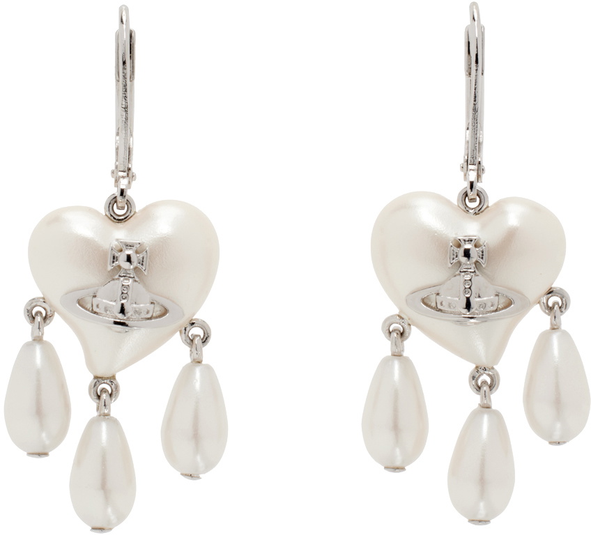 Vivienne Westwood Silver Sheryl Earrings Vivienne Westwood