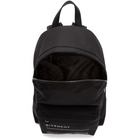 Givenchy Black Address Tag Backpack