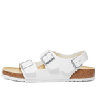 Birkenstock Milano in White Birko-Flor