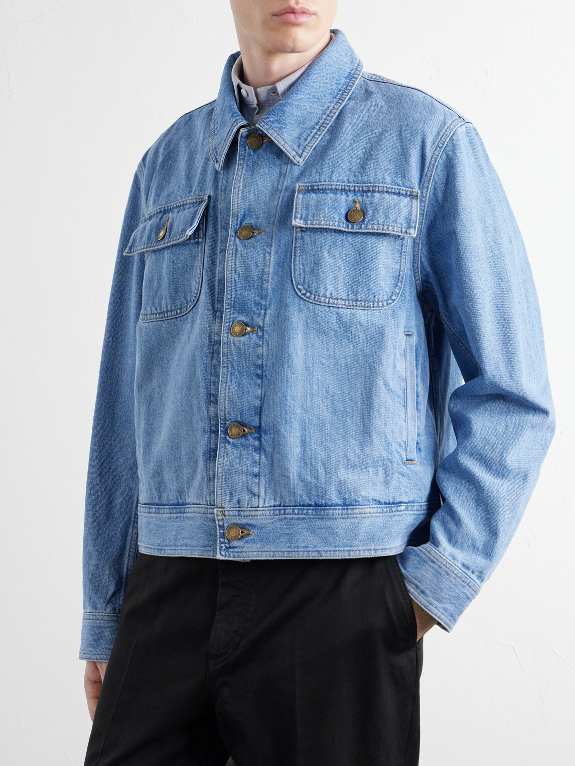 Thom Browne - Denim Jacket - Blue