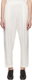 CASEY CASEY Off-White Verger Lounge Pants