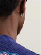 Miansai - Ronan Huggie Sterling Silver Earrings