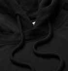 Vetements - Oversized Printed Fleece-Back Cotton-Jersey Hoodie - Men - Black