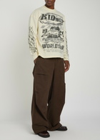 Kidwest World Tour Printed Cotton T-shirt White