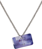 I'm Sorry by Petra Collins SSENSE Exclusive Silver D'heygere Edition 'Diary' Necklace
