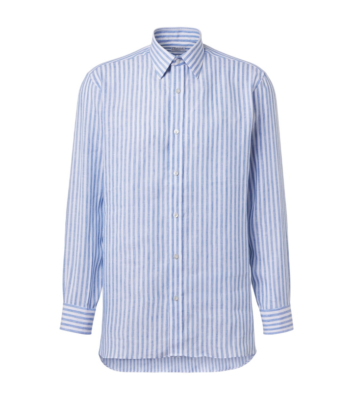 Photo: Charvet Striped linen shirt
