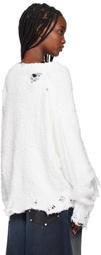 doublet Off-White Airbrush Sweater